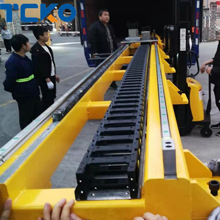 重型工业机器人第七轴地轨机械手 数控齿轮齿条滑轨 重载行走轨道