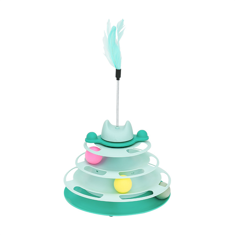 Gato de juguete auto-Hola aliviar stuffy CAT stick 2022 nuevo gato plato giratorio gato automático divertido dispositivo gato suministros