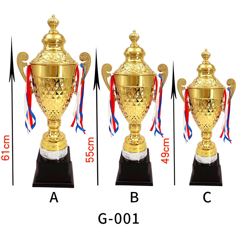 Nuevo trofeo de metal competencia competitiva trofeo creativo estudiante niños entrenamiento fútbol baloncesto deportes Medalla impresión