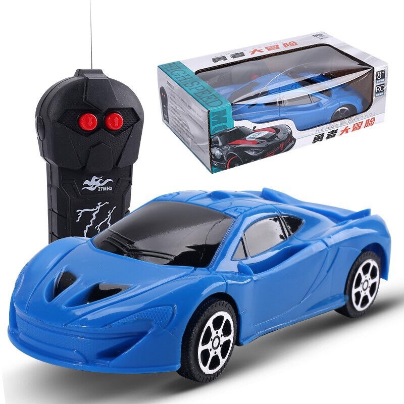 Coche de control remoto inalámbrico para niños Modelo de coche deportivo de dos vías Coche eléctrico Regalo Juguetes Suministro transfronterizo Fabricante al por mayor