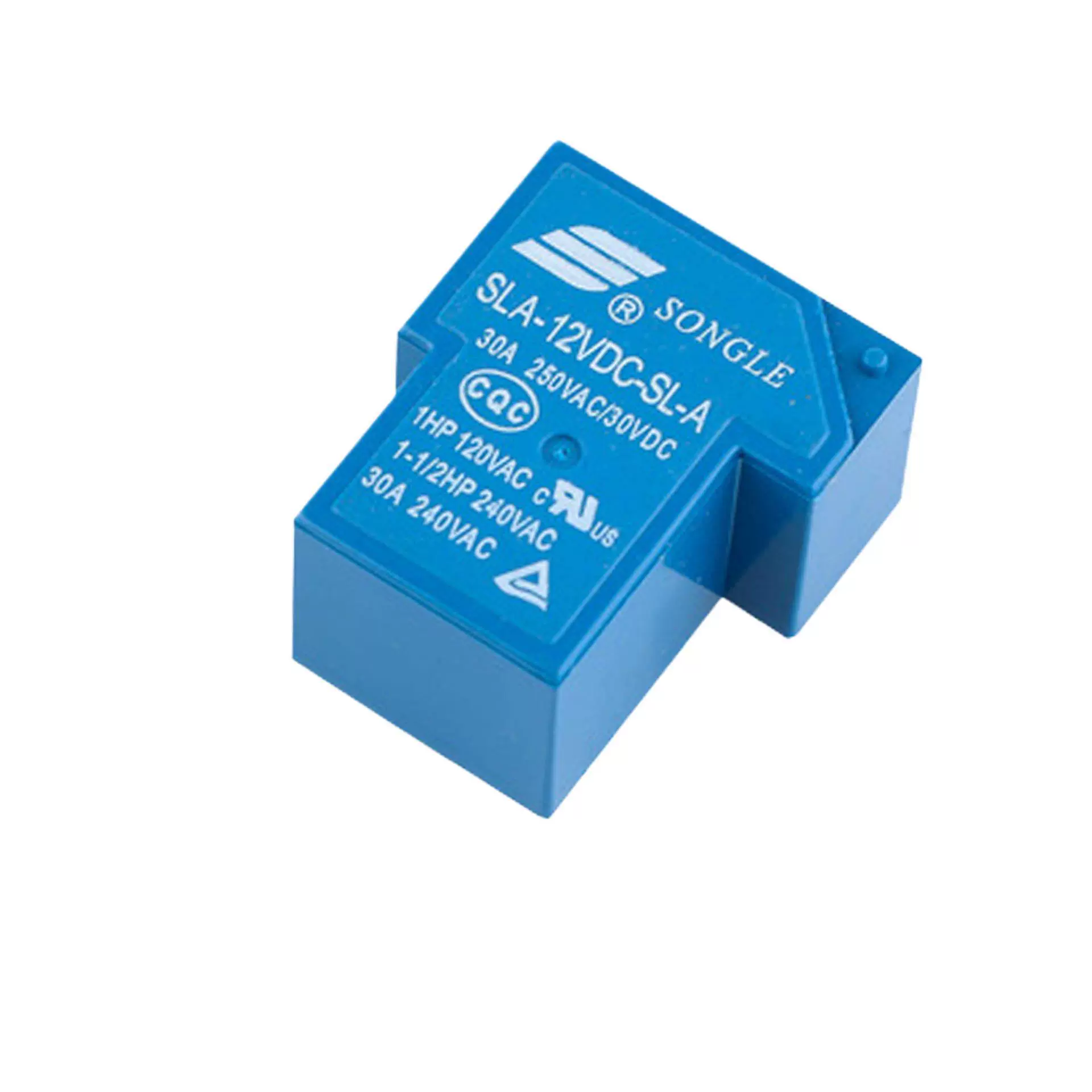 松乐继电器SLA-12VDC-SL-A 30A 250VAC 家用电磁继电器批发