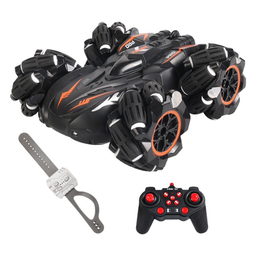 Coche acrobático RC 4x4 con luces LED y doble cara – 2.4G