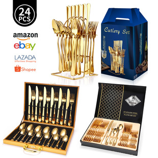 cutlery�羳24���ײ��P䓲;����b�������Ӽ����ռ{�ܽ�ɫ�Y��