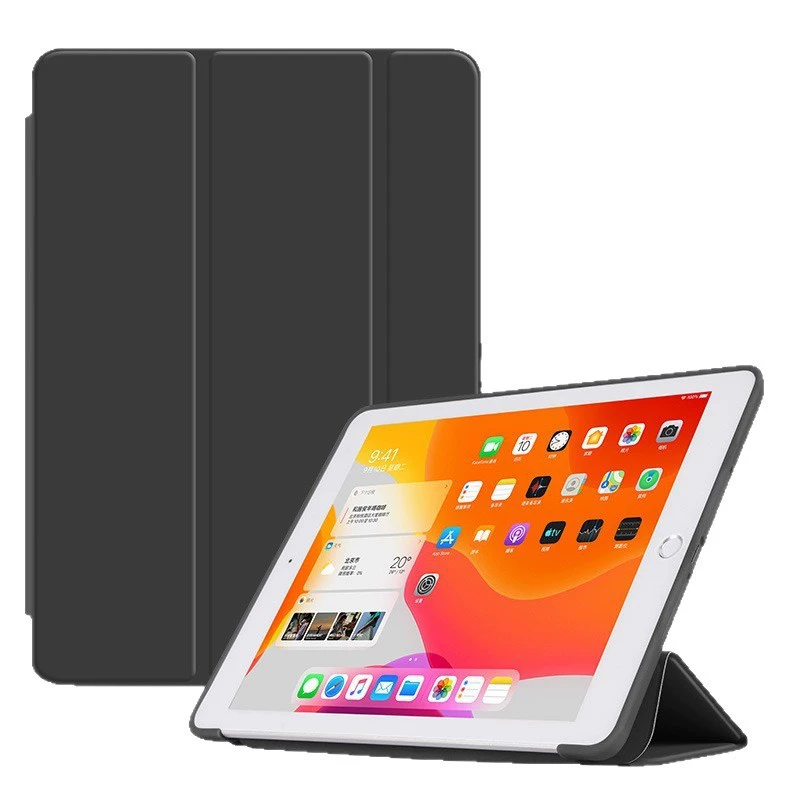 Чехол для планшета Apple iPad 9.7 / Air / mini / 10.2 / 10.9, силиконовый чехол с подставкой и держателем для стилуса