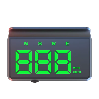 Newly Upgraded Universal Car Vehicle HUD - green