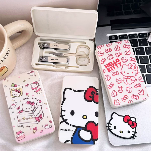 Ins Style High-Looking and Cute Nail Clipper Set Female Student Dormitory Portable Nail Clipper Manicure Tool Set