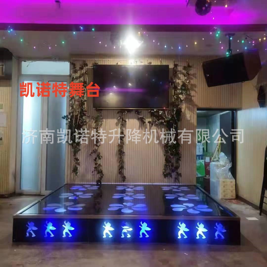 酒吧KTV专用升降旋转舞台J台迪厅酒吧专用弹簧蹦迪舞台地颤舞台