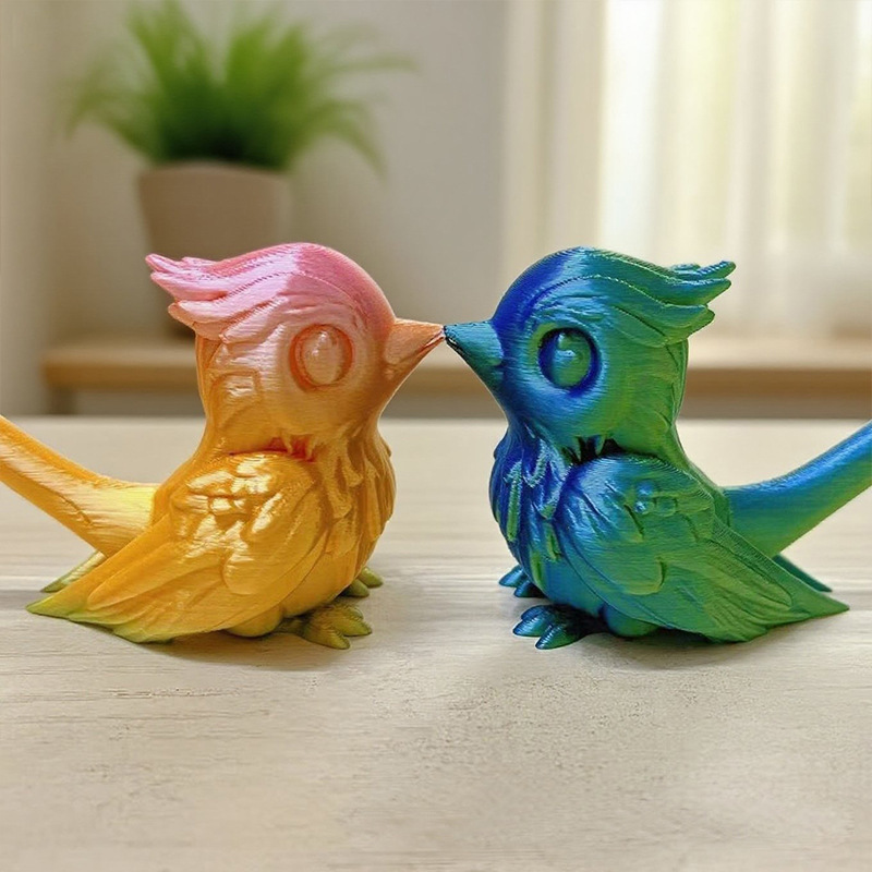 3Dプリント唾鳥笛鳥のおもちゃ露店卸売小学生装飾品カラフルな鳥笛減圧サウンドホイッスル|undefined