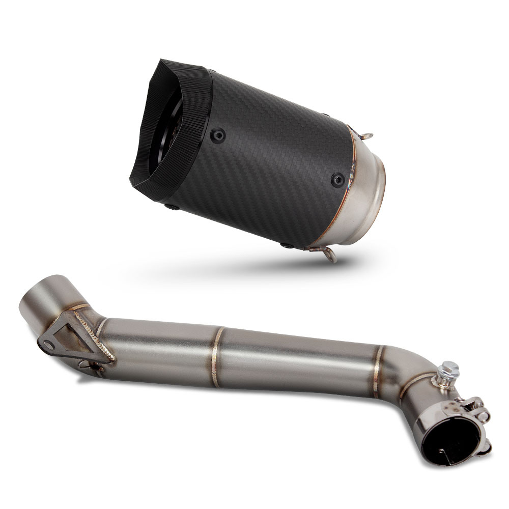 Suitable for Motorcycle Exhaust Pipe Modification Cbr1000 Mid-Section Ar Short Version Sc Cannon Barrel Scorpion Tail Section 08-16