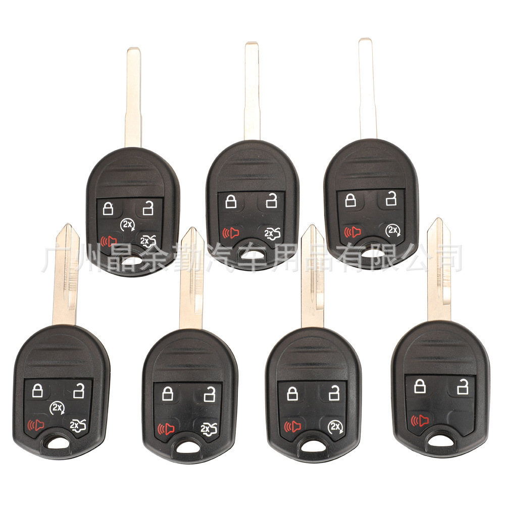 Adecuado para el viejo Ford Raptor Sharp World Mustang Maverick 5 teclas barra de control remoto de coche carcasa de reemplazo de llave