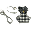 Cat traction rope Large cat dedicated to cat rope defense to break free of cat chain pet comfort, cute vest chest strap