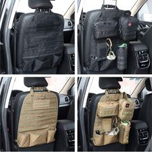 户外战术汽车座椅收纳挂垫MOLLE多功能汽车iPad收藏包杂物挂置袋