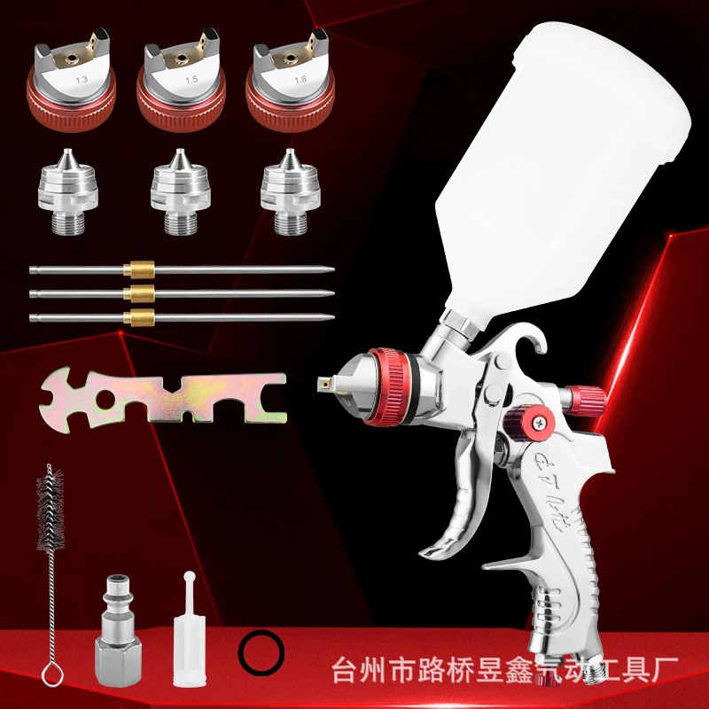 Трансграничный 2008 автомобиль высокой распылительной поверхностной краски 1.4/1.7/2.0mm верхний горшок распылитель пневматической краски распылитель OZON