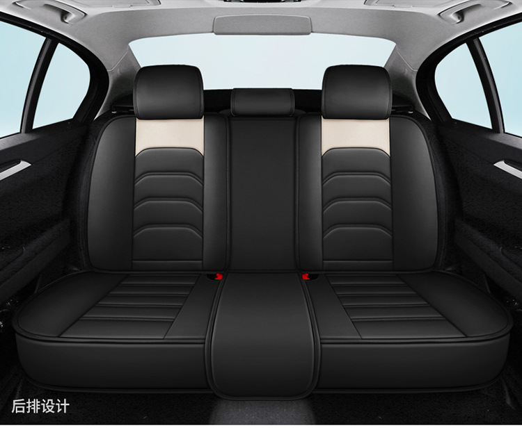 2022 New Bear Cartoon Car Seat Cushion Full Surround Special Seat Cover Universal for All Seasons New Seat Cover