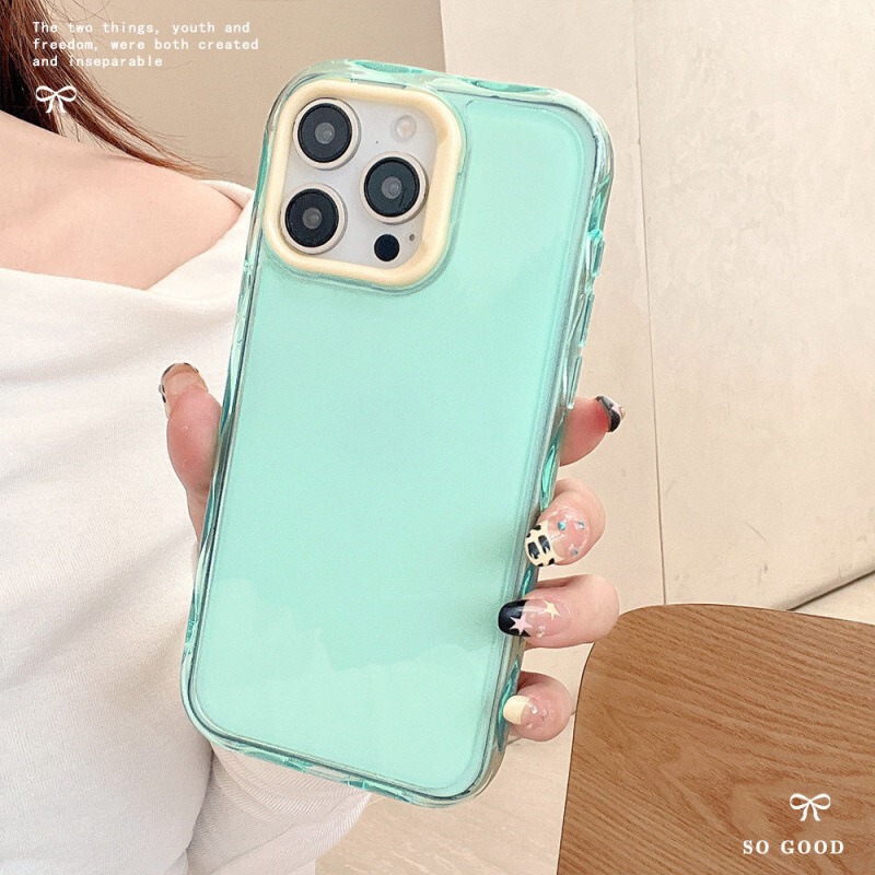 可定制纯色手机壳适用苹果16promax彩色iphone15可爱手机保护套女|undefined