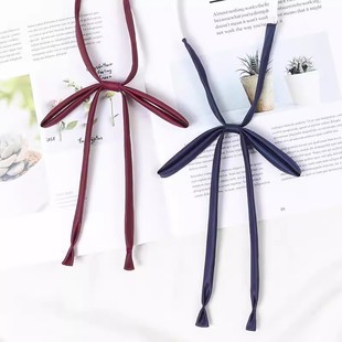 Jk Solid Color Collar Rope Japanese Small Long Handle Collar Rope Uniform School Uniform Mariners Clothing Bow Knot Women in stock Wholesale