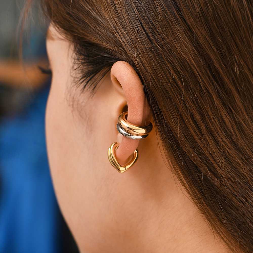 7g Weight Alloy Ear Needle Material Earrings Classification 1 Pair Quantity Casual, Street Occasion Alloy Material Pentagram, Geometric, Heart Shape Pattern All Seasons Season Unisex Gender Polished Finish Plating Design Casual, Commute Style 1 Pair Casual Commute Pentagram Geometric Heart Shape Plating Alloy Earrings 8