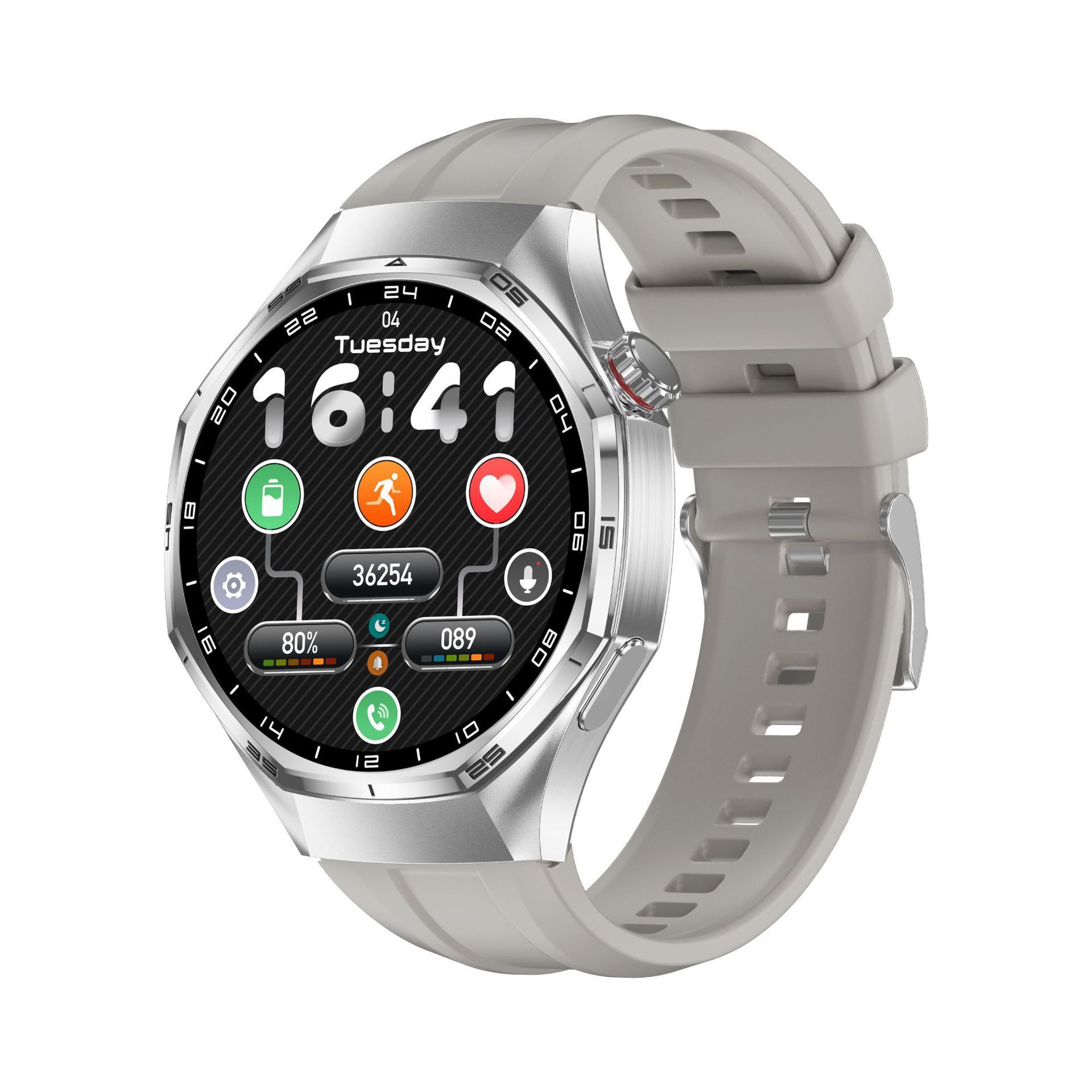 Watch6 Max Smartwatch Full Touchscreen Bluetooth Calling Heart Rate Blood Oxygen Monitoring Sedentary Reminders 1.5 Inch_voghion.com