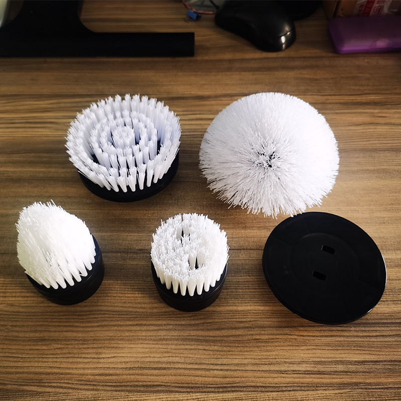 Fábrica al por mayor cabeza de cepillo de limpieza inalámbrico eléctrico multifunción cepillo de limpieza cabeza de cepillo de limpieza de procesamiento de plantación de cabello de fábrica