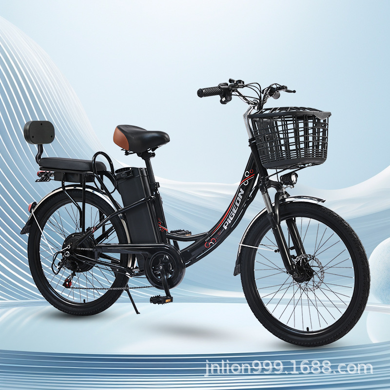 Feige New National Standard Lithium Battery Electric Bicycle Adult Lightweight Variable Speed Leisure Pedal Elderly Scooter Battery Car Feige New National Standard Lithium Battery Electric Bicycle Adult Lightweight Variable Speed Leisure Pedal Elderly Scooter Battery Car