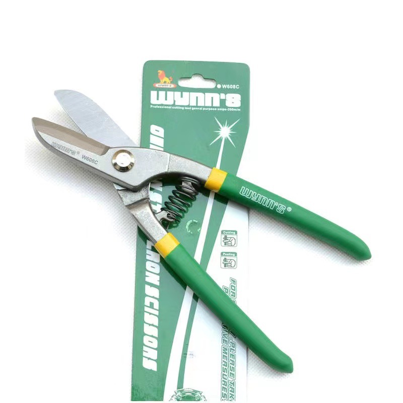 威力狮德式铁皮剪 强力航空剪工业级剪不锈钢板铁网吊顶龙骨剪刀