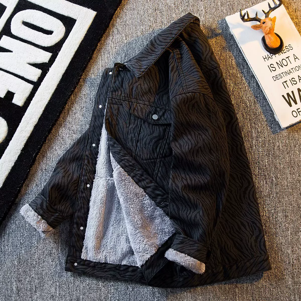 Джинсовая куртка мужской осенний и зимний прилив бренд высокого уровня