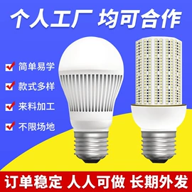 电子组装加工;照明加工;替芯、笔芯