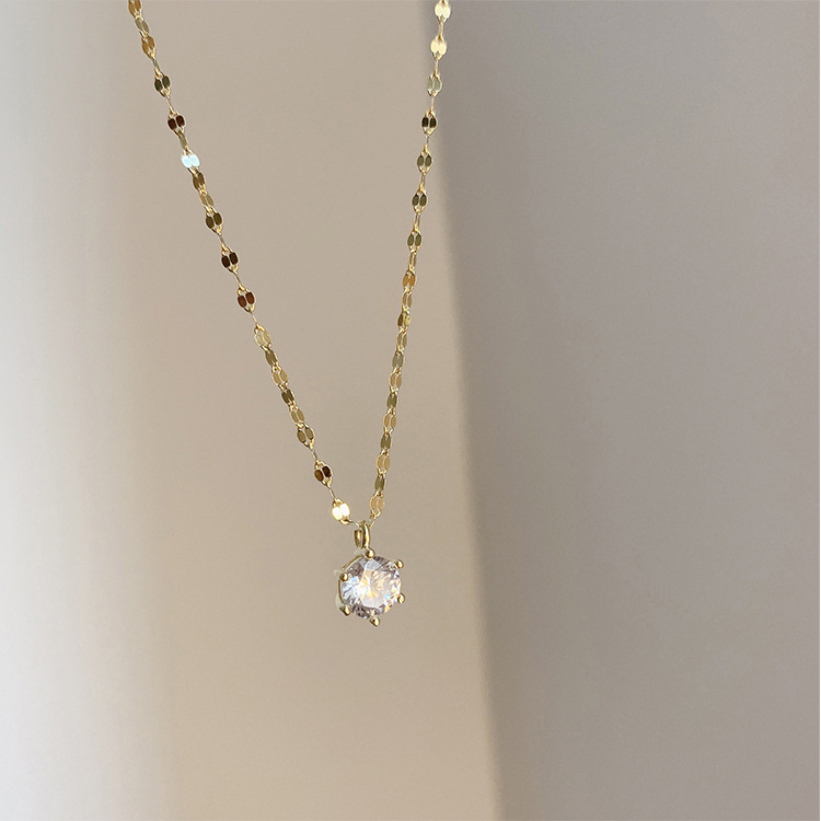 Fresh classic necklace, cute fashionable chain for key bag , simple and elegant design, Korean style 4