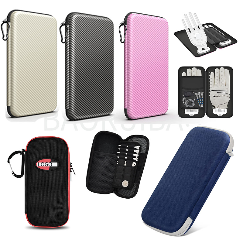 工厂现模 防水EVA高尔夫Golf gloves手套包高尔夫手套整理盒