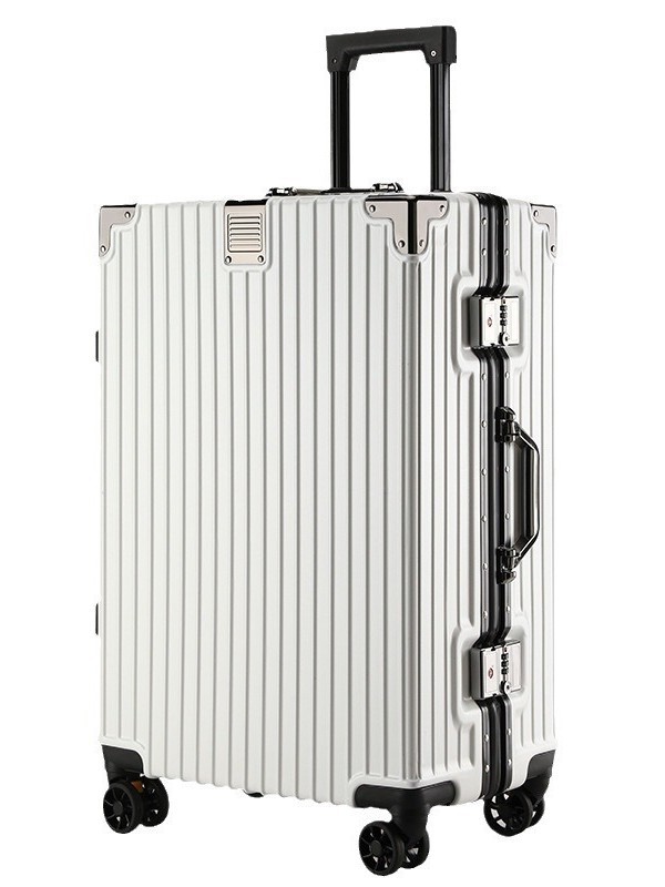 Aluminum Frame Suitcase PC Business Trolley Case Universal Wheel Suitcase Student 26-inch Large Capacity Password Box Boarding Case