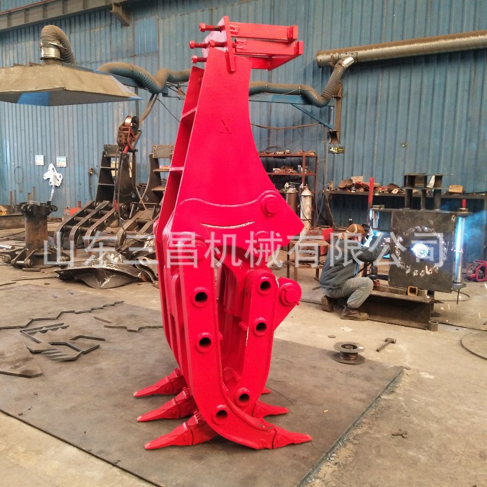 固定式抓石机  液压抓石器 抓钢器废铁液压抓钢机 厂家现货销售