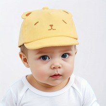 L 96060 Baby breathable cartoon caps Ӥ��͸����ͨѼ��ñ