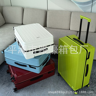 Candy color suitcase female hinomoto universal wheel trolley case male YKK zipper suitcase can be customized factory