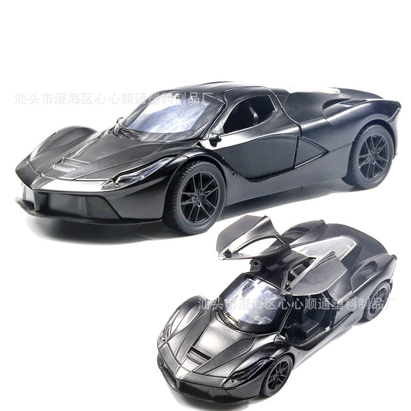 Return fuerza a granel aleación modelo de coche puerta abierta coche de juguete para niños niño decoración de pastel al por mayor