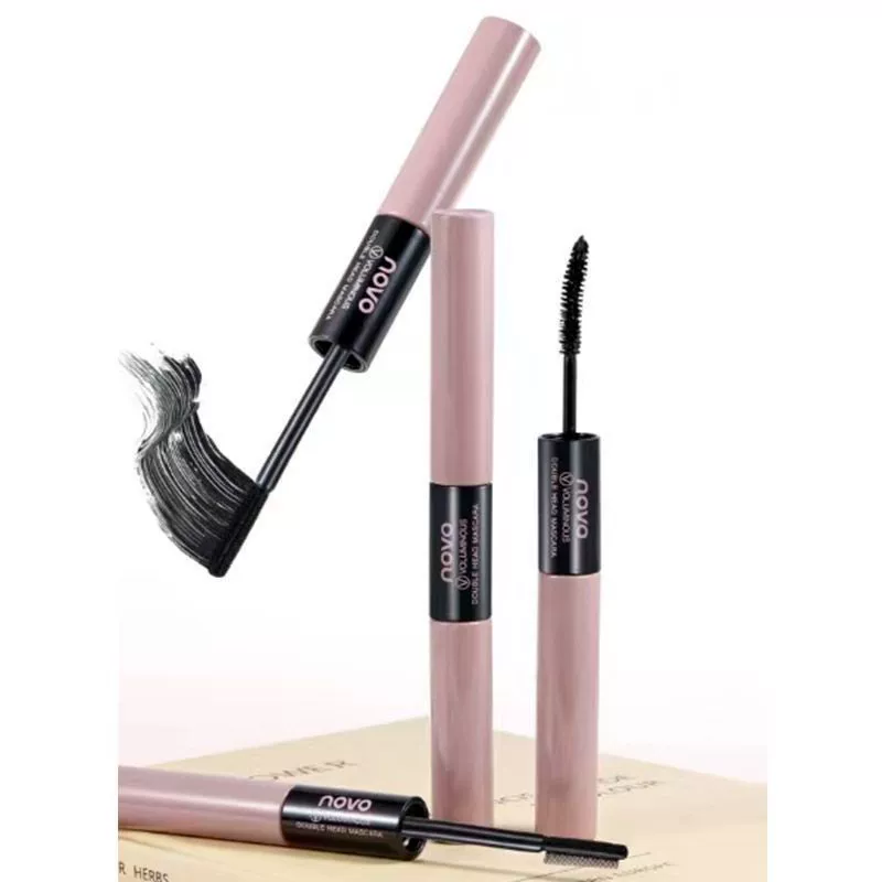 Makeup primer, double-sided waterproof lengthening dense curling base mascara for eyelashes, long-term effect, no smudge