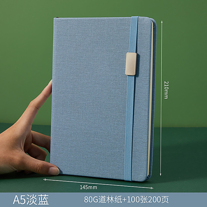 跨境a5绑带笔记本定制可印logo商务办公记事本高颜值日记手账本|undefined
