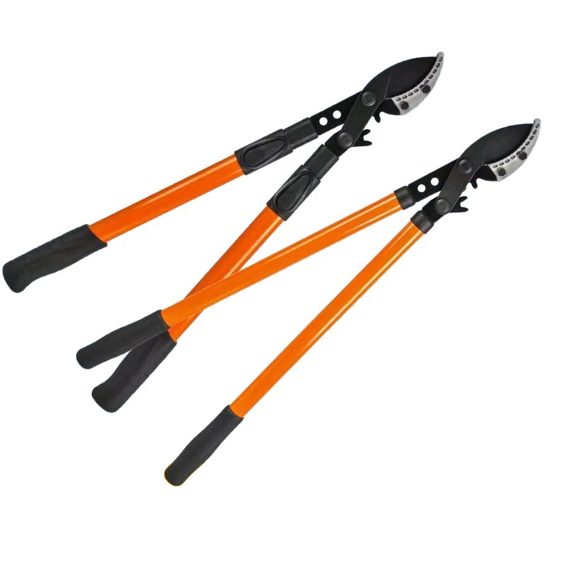 Potente tijeras de rama alta, engranajes de rama gruesa, tijeras de poda de rama extensible, potentes tijeras de rama de jardín de árboles frutales, tijeras de rama gruesa