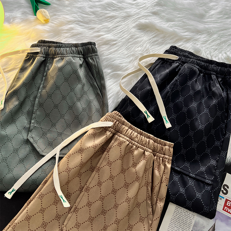 2023 nouveau short imprimé complet pour hommes été nouvelle marque de mode mince American Beachwear large_voghion.com