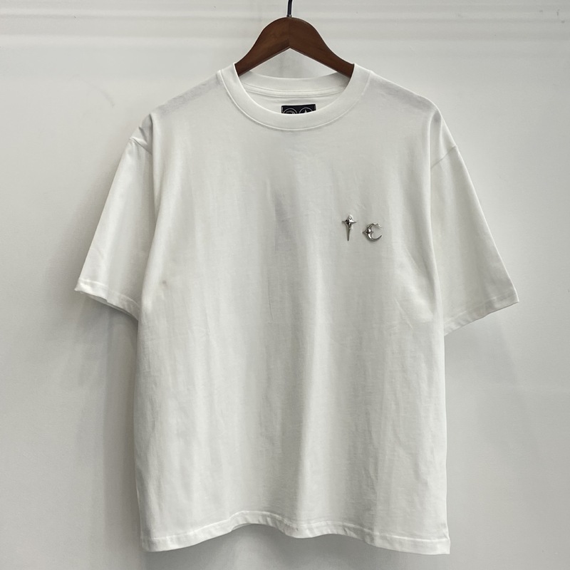クロスボーダー新型暴徒クラブTHUG CLUBアメリカレトロ半袖水洗いして古い上着tシャツを作ります。|undefined