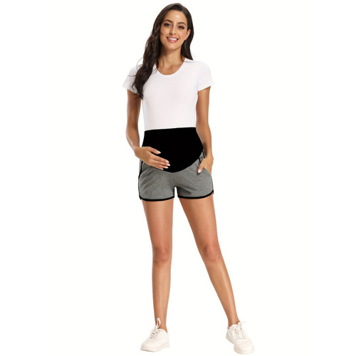 Essential Maternity Shorts - Comfortable Over Belly Bottoms