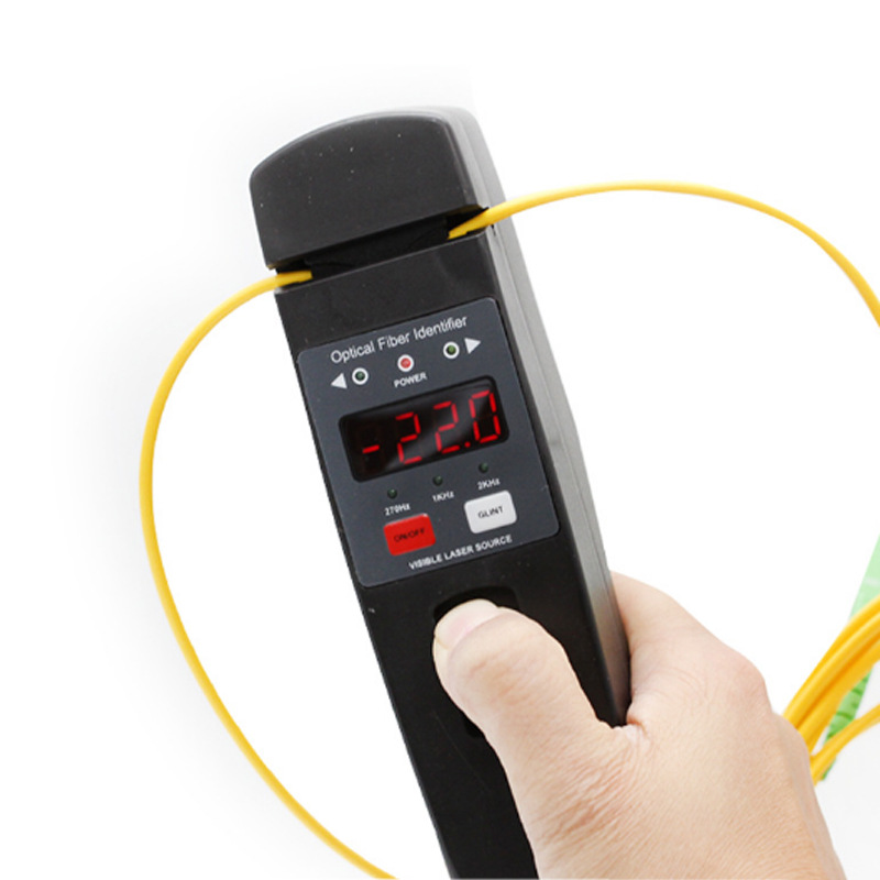 【万丰达】光纤识别仪WF3306D在线识别光纤信号带红光对纤查信号