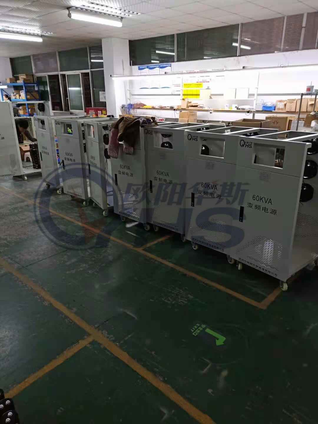 ŷ����˹��̨60KVA��Ƶ��Դ�����220V/60HZ��������ɽ�ͻ��ֳ�