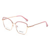 Fashionable metal glasses, European style, cat's eye