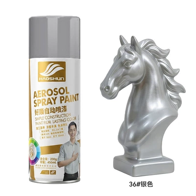 Avtomobil boya qələmləri: car wheel hub color change - h-1277silver-hao-shun-dye-400ml