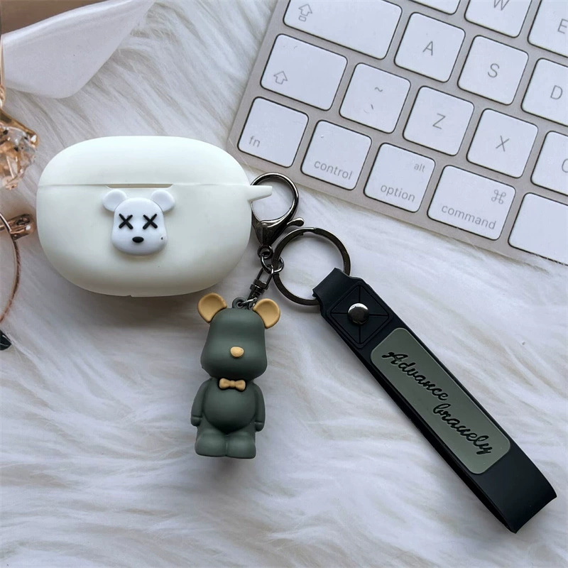 Подходящий защитный чехол для наушников Soundpeats Capsule3 Pro Bluetooth - высококлассный подвесной мягкий корпус