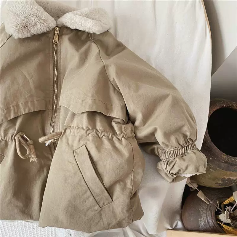Children's fleece demi-season down jacket for men and women for boys, 2023 collection, for teenagers, western style