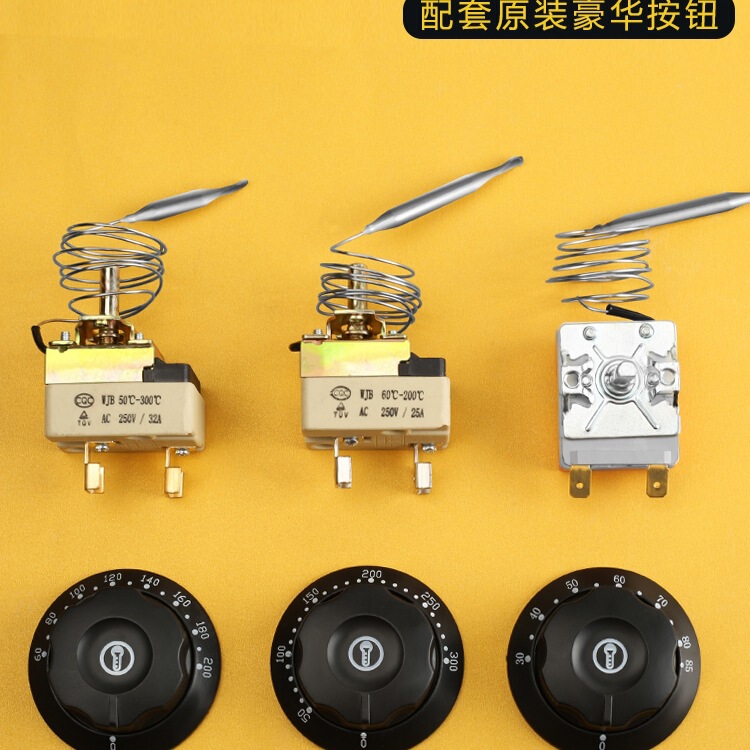 30-110 Degree Electric Oven Fryer Knob Thermostat Noodle Soup Pot Temperature Control Switch Electric Fryer Water Boiler Control 30-110 Degree Electric Oven Fryer Knob Thermostat Noodle Soup Pot Temperature Control Switch Electric Fryer Water Boiler Control