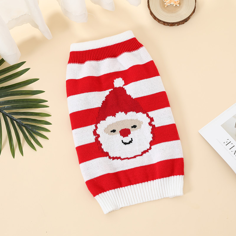 Transfronterizo de Navidad lindo suéter cachorro Otoño e Invierno ropa para mascotas pequeño perro cachorro gato ropa muestra al por mayor