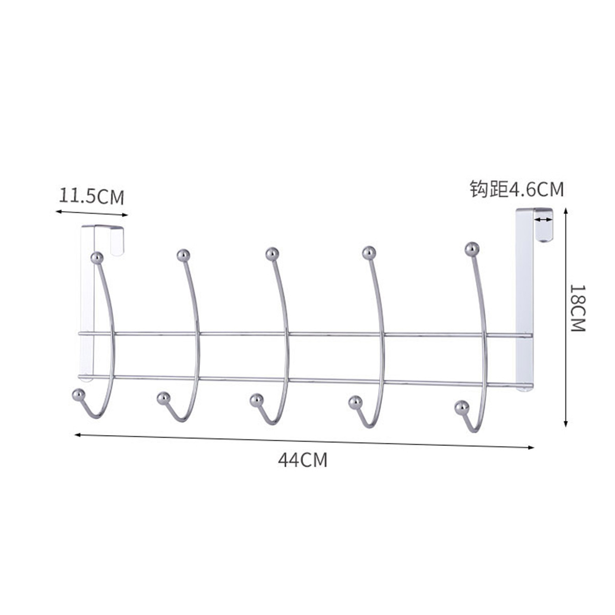 Gancho de galvanoplastia de diez cuentas