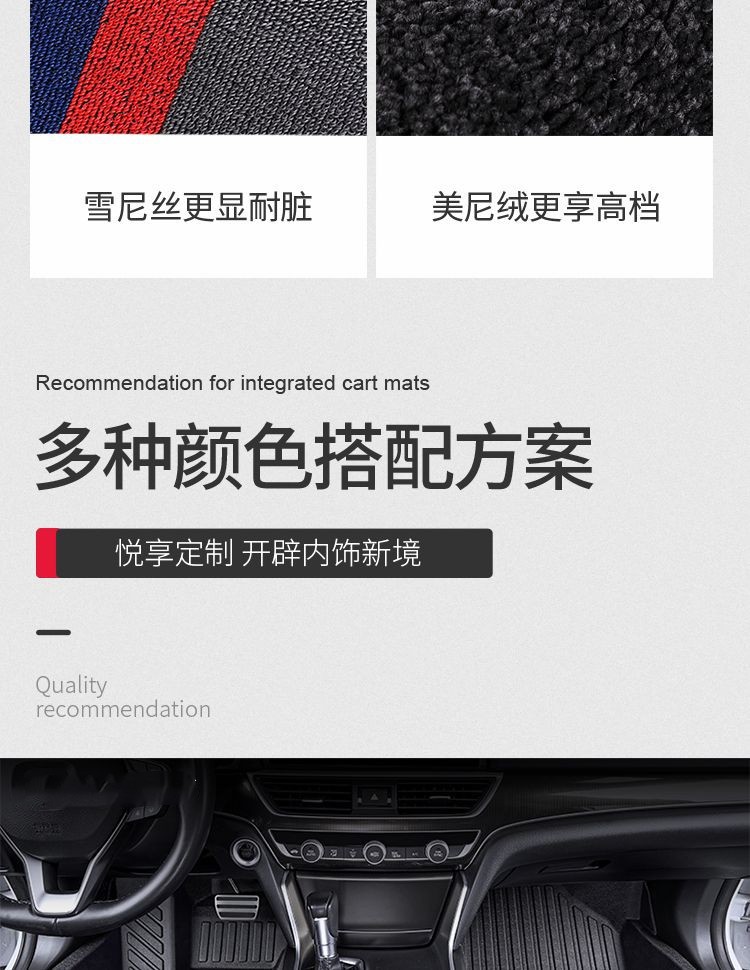 tpe Floor Mats Are Suitable for Nissan 14th Generation New Sylphy Classic Teana X-trail Qashqai Tiida Sunshine Blue Bird